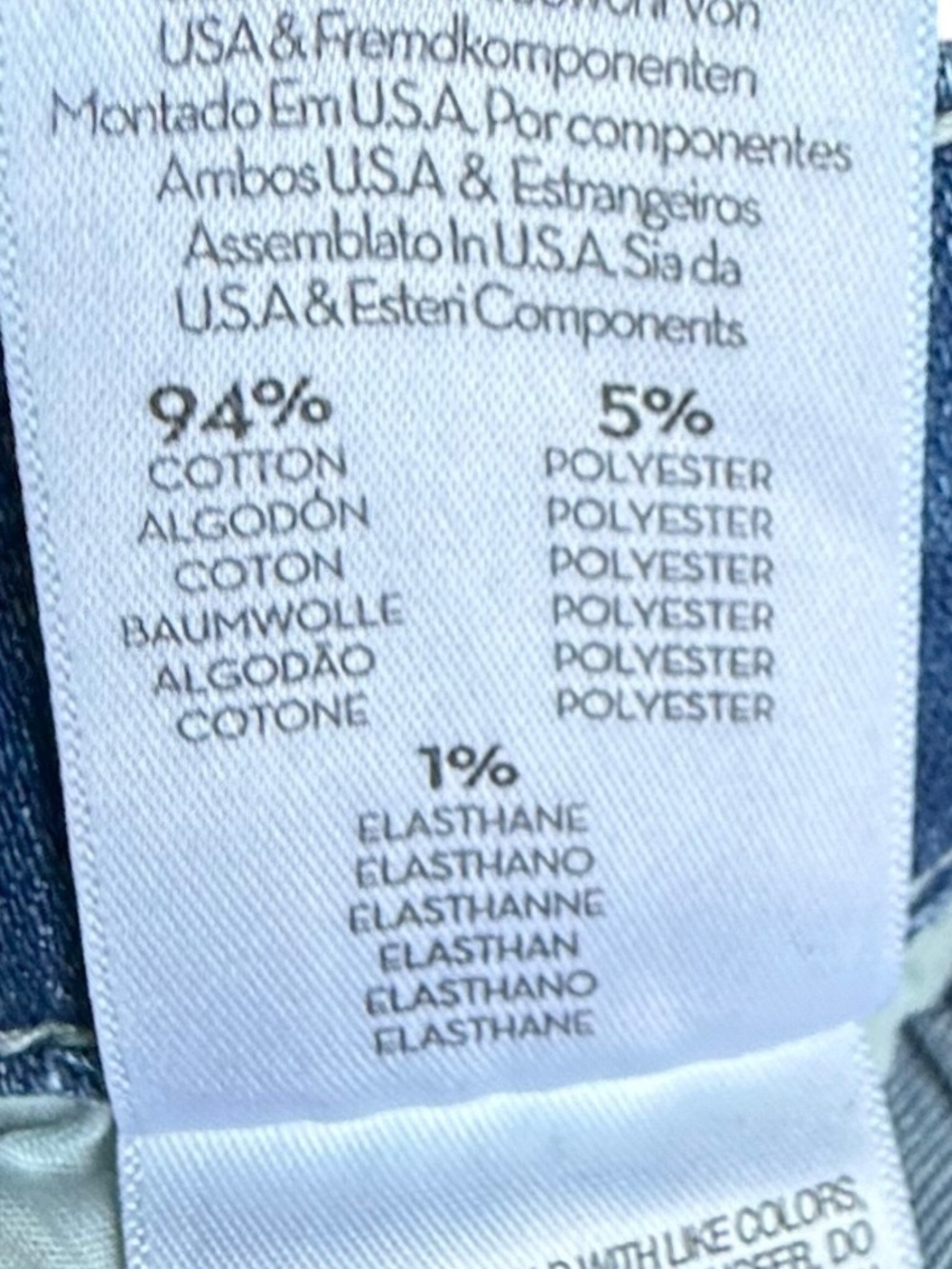 MOTHER The Hustler Ankle Fray in Can't Stop Staring Sz 31 - Picture 14 of 15